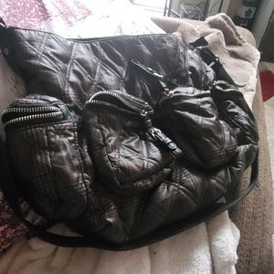 Large joanel brown soft purse